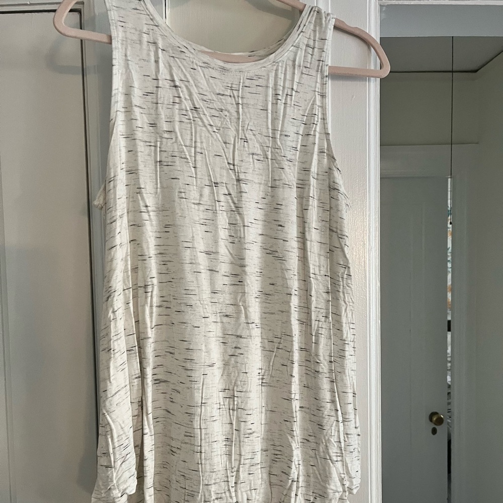 Tunic style soft tank top